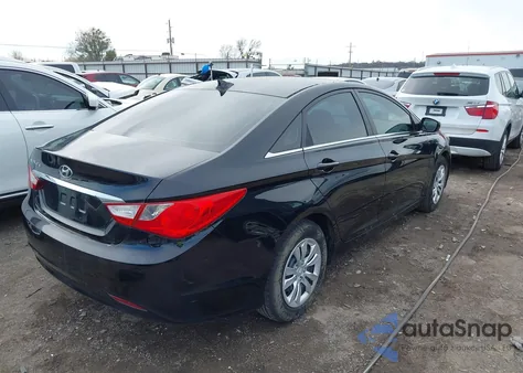 2013 Hyundai Sonata Gls из США, поврежденный, VIN 5NPEB4AC1DH517574